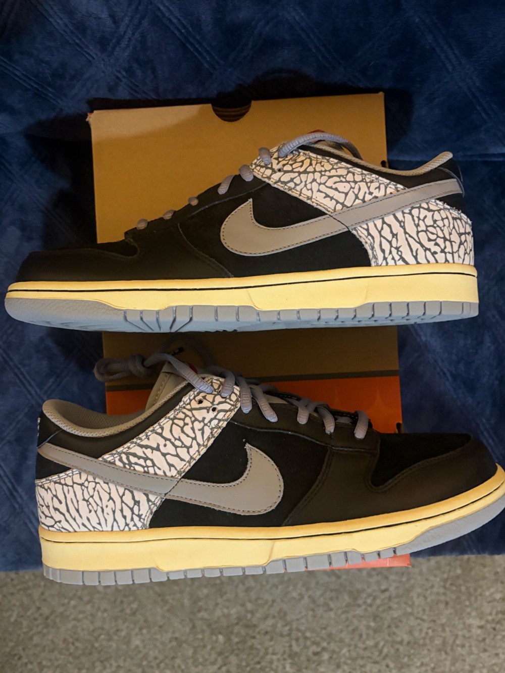Nike Dunk Low J-Pack “Black Cement” Size 9 Brand New
